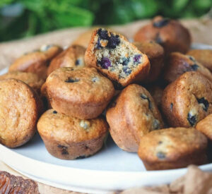 Easy Baby Blueberry Muffins (6 months+ Dairy Free GF Option)
