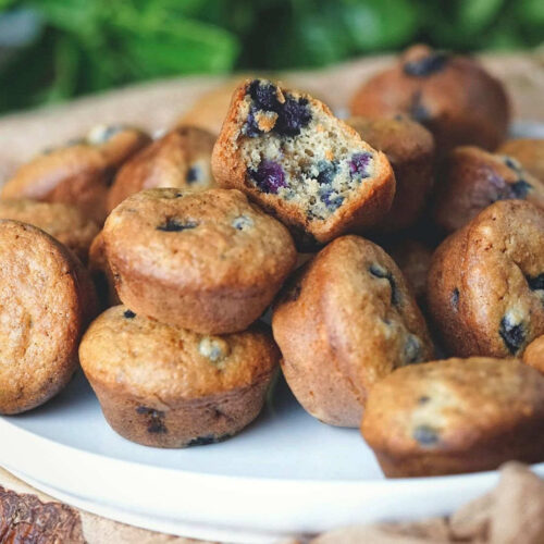 baby blueberry muffins baby led weaning finger food