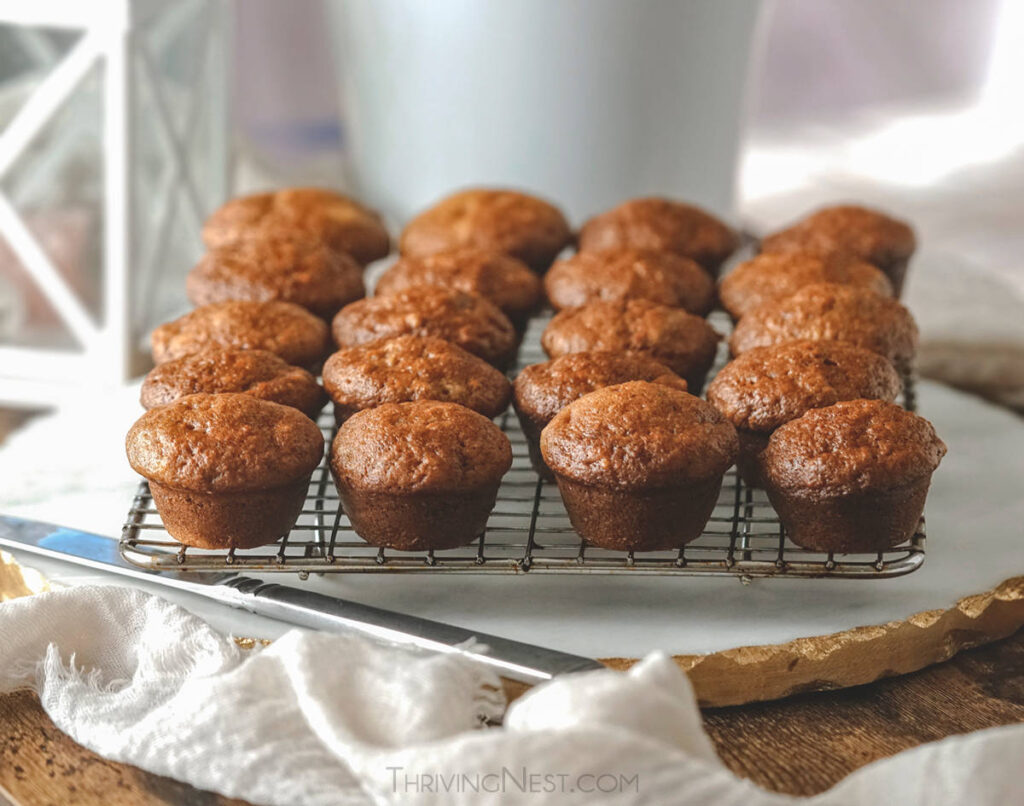 Healthy Banana Muffins For Baby (BLW) ThrivingNest