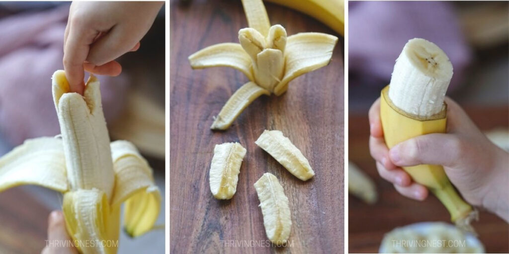 Banana For Babies - Baby Led Weaning Method - ThrivingNest