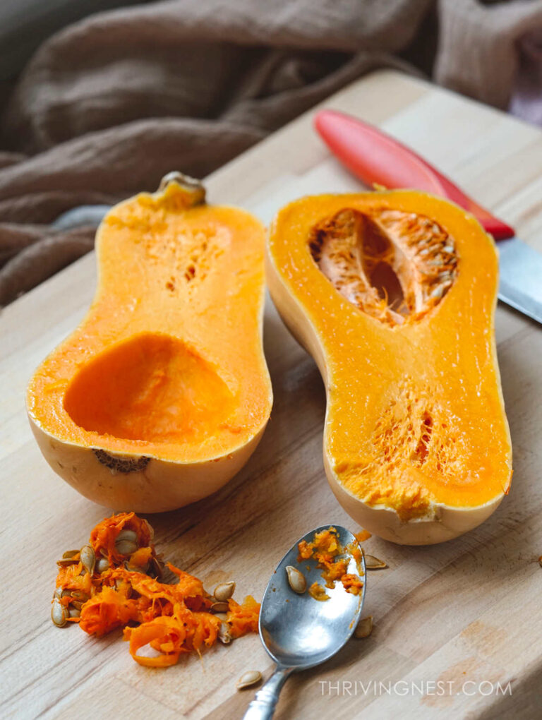 Ways To Prepare Butternut Squash For Baby (BLW) ThrivingNest