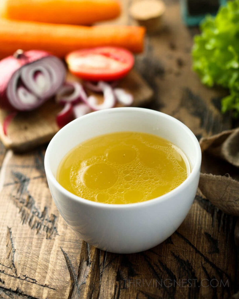 Chicken Stock | Broth For Baby | Kids | GAPS Friendly - ThrivingNest