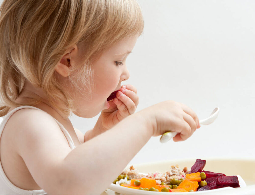 Baby led weaning foods.