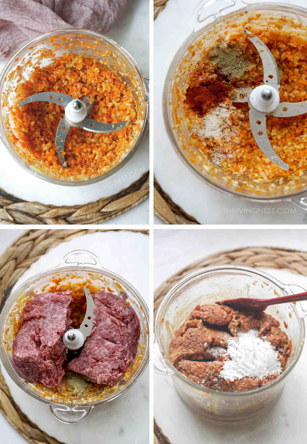 Soft Beef Meatballs For Baby (BLW) Toddler, No Egg ThrivingNest