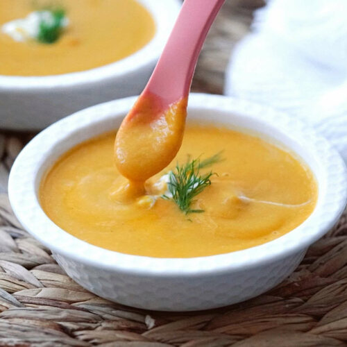 butternut squash soup for baby recipe