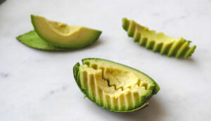 sliced avocado