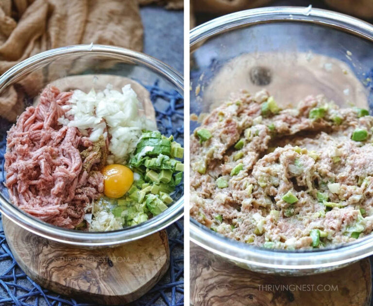 Turkey Avocado Patties For Baby (BLW) Toddlers, Kids ThrivingNest