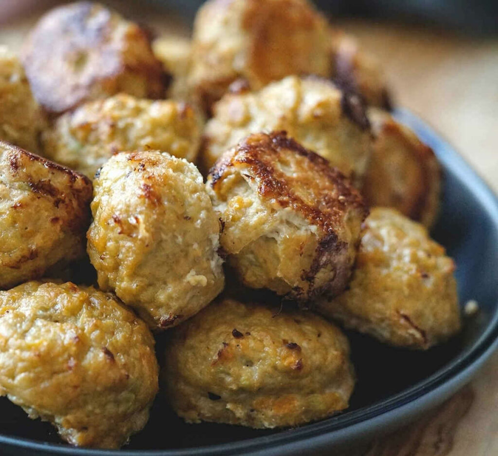 baby chicken meatballs baby led weaning