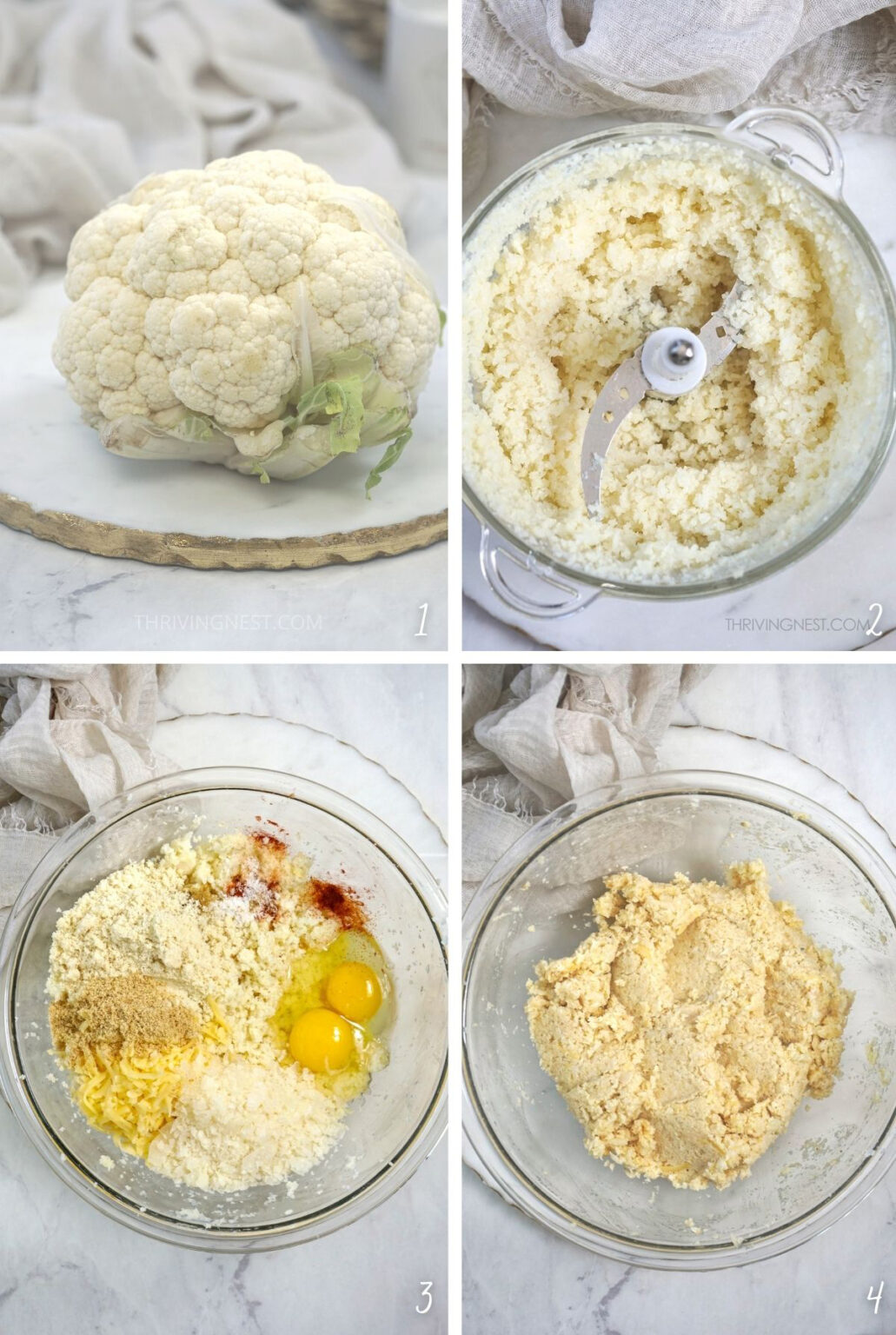 Cauliflower Thins Healthy Bread Alternative For Kids (GAPS