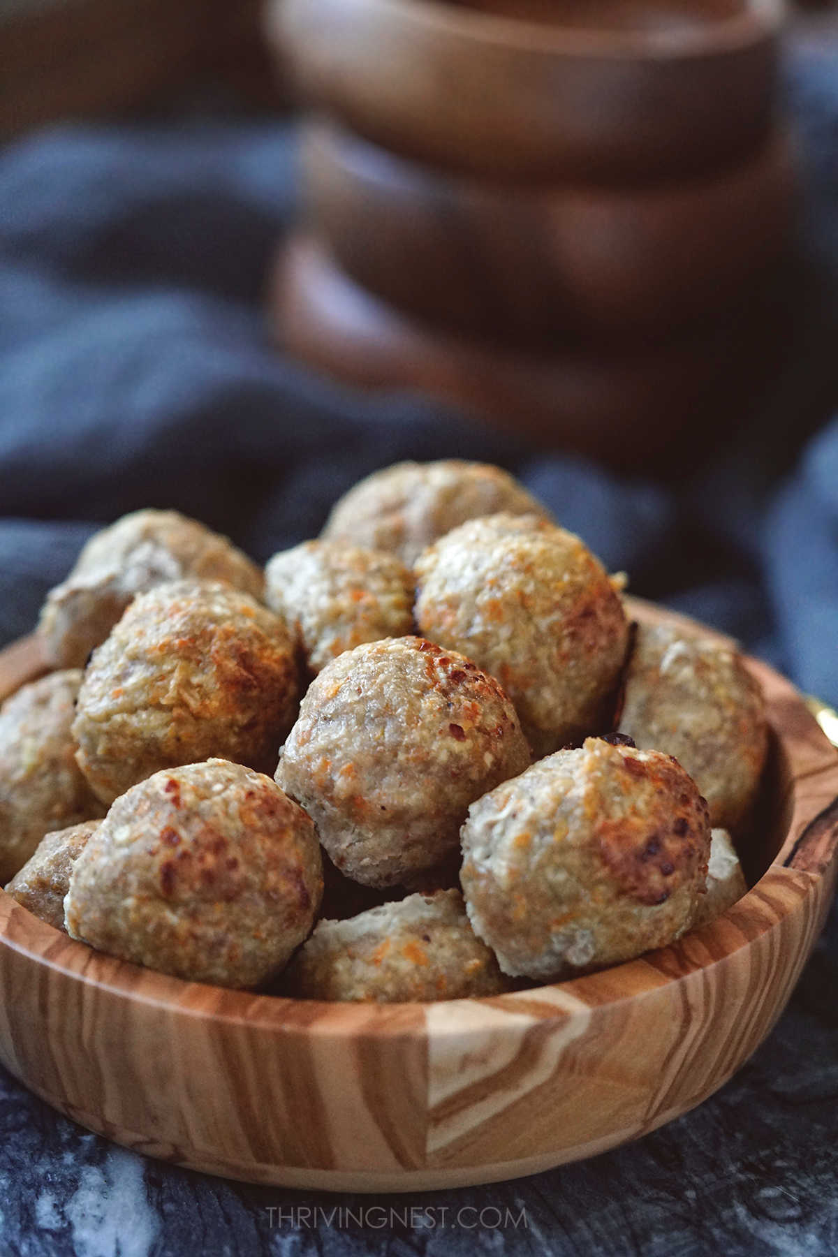 Turkey meatballs for babies, toddlers, kids, baby led weaning friendly.