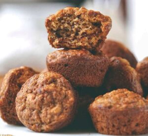 Healthy Banana Carrot Muffins (Baby, Toddler, Kids)