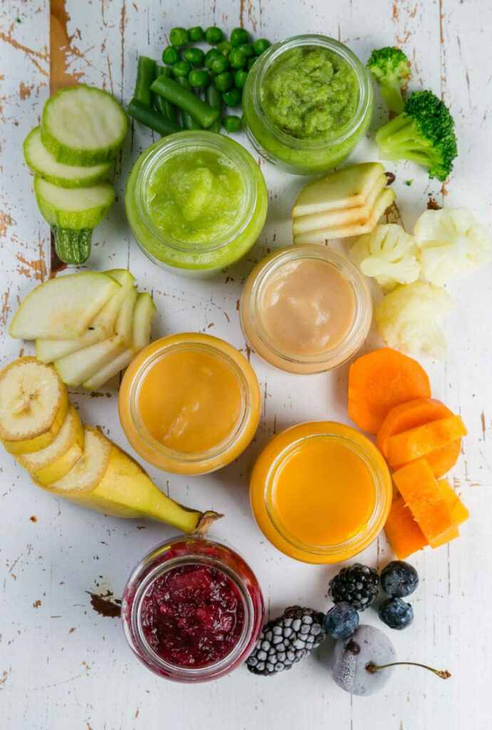 Broccoli Puree For Baby By Stage + Combinations ThrivingNest