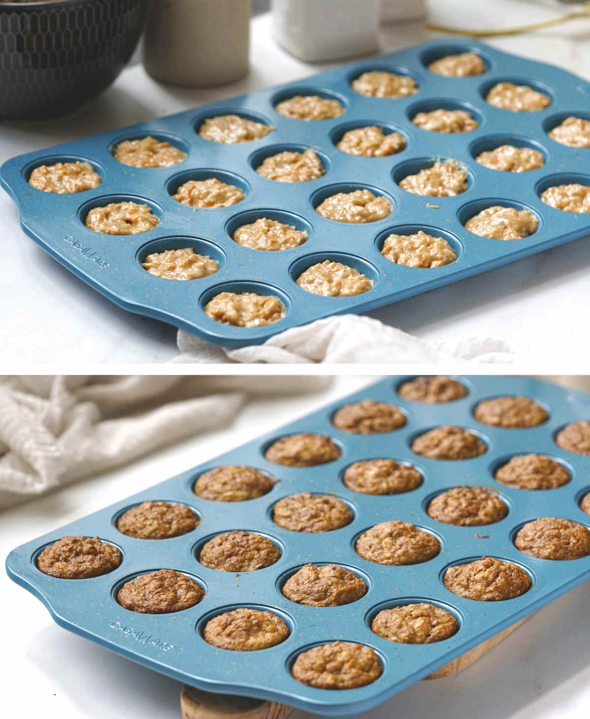 Healthy Banana Carrot Muffins Baby Toddler Kids ThrivingNest   How To Bake Banana And Carrot Muffins Baby 