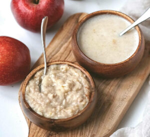 Apple Oatmeal For Babies/ Toddlers