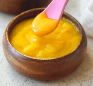 mango puree for baby