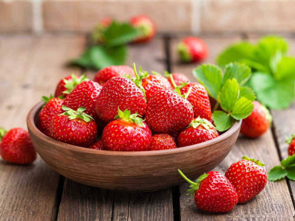 Strawberries For Baby Led Weaning (How To Cut/Serve) - ThrivingNest