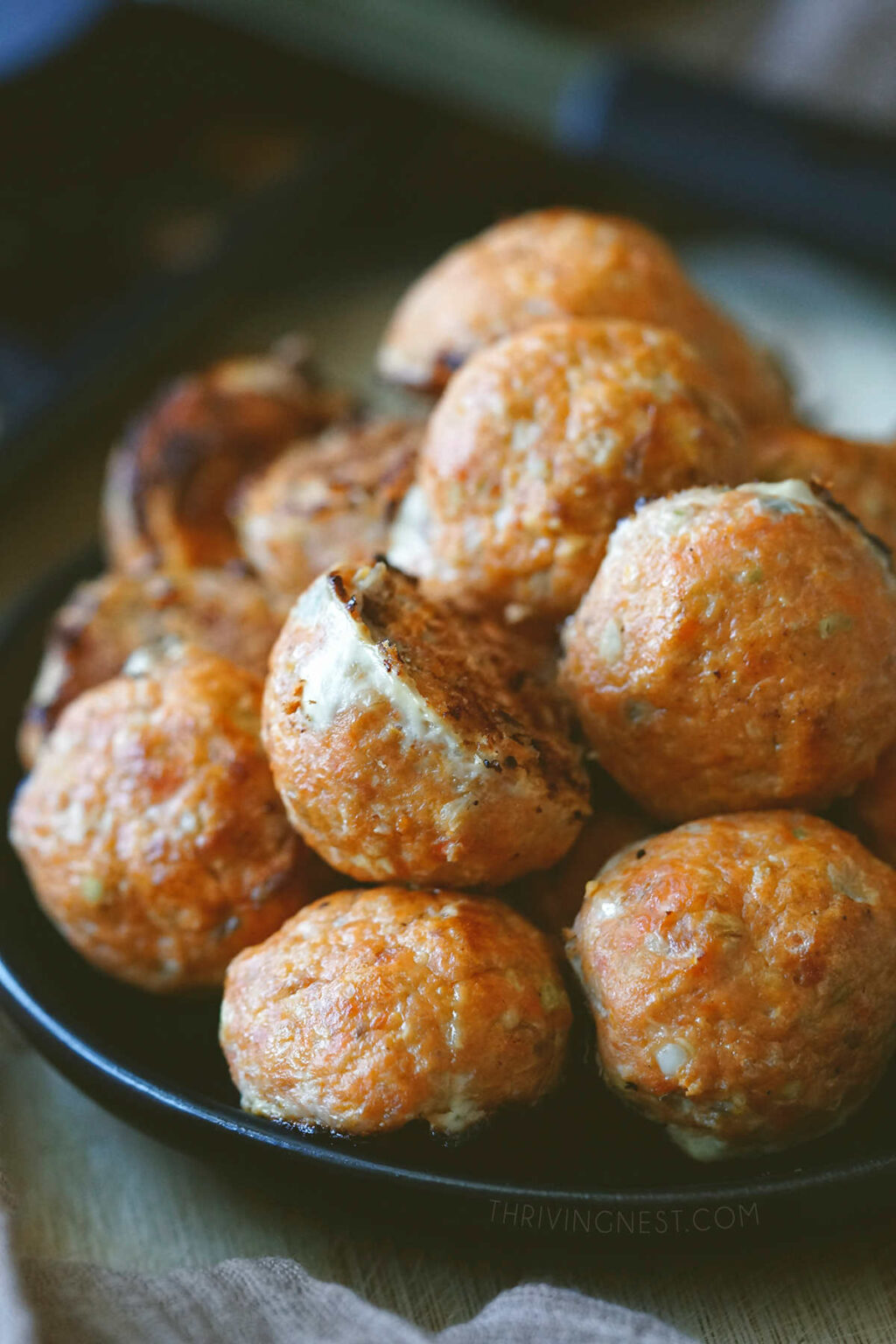 Salmon Meatballs (BLW Friendly) ThrivingNest