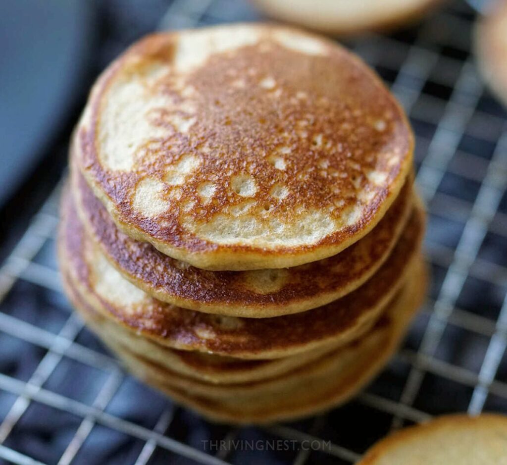 banana oat pancakes baby toddler