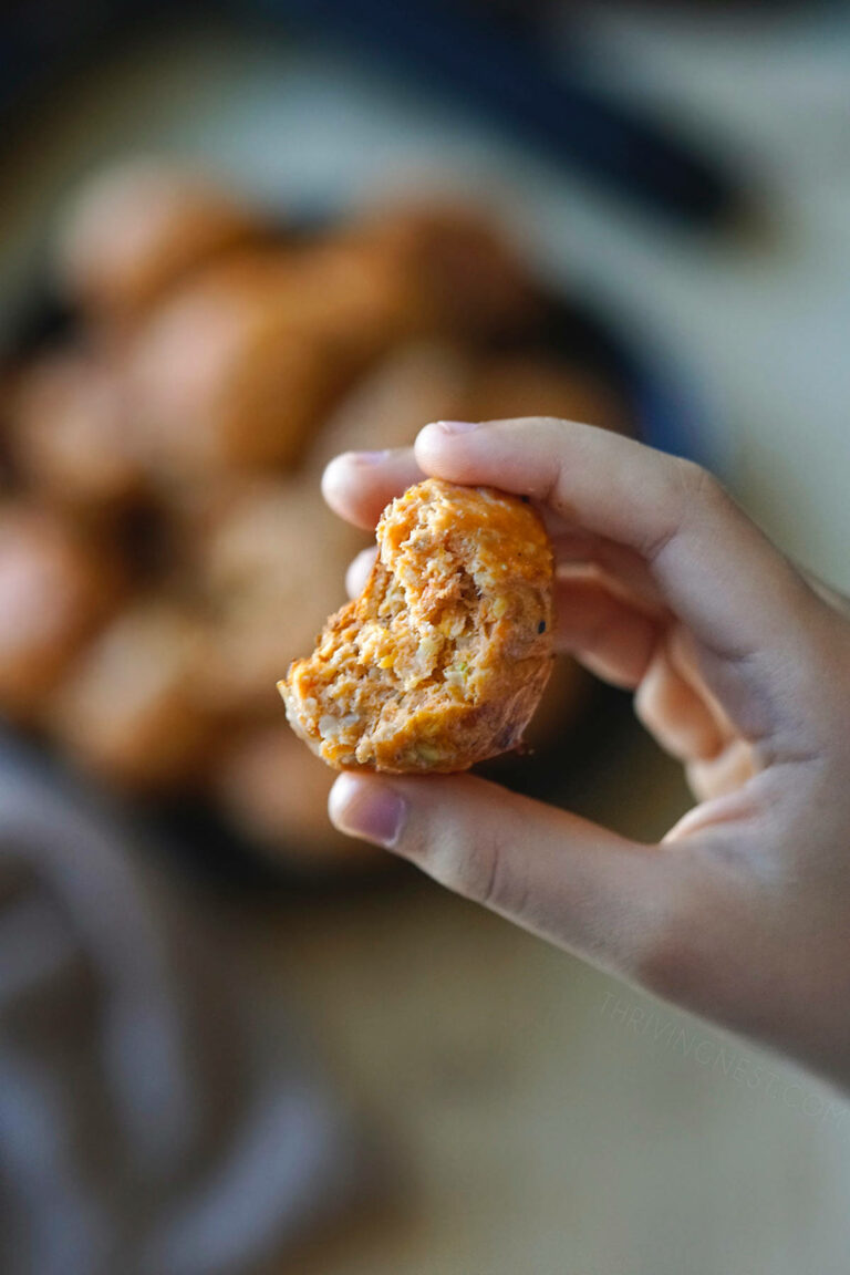 Salmon Meatballs (BLW Friendly) ThrivingNest