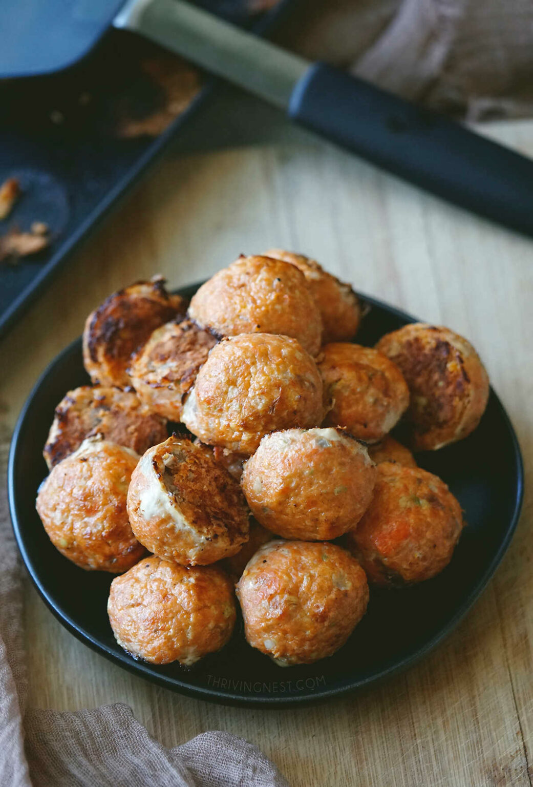 Salmon Meatballs (BLW Friendly) - ThrivingNest