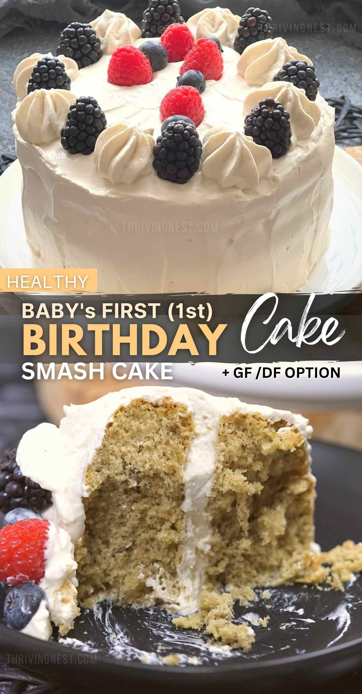 Homemade Smash Cake Recipe For Your Special Little One!