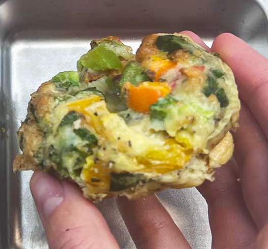 egg muffin for kids lunchbox for school